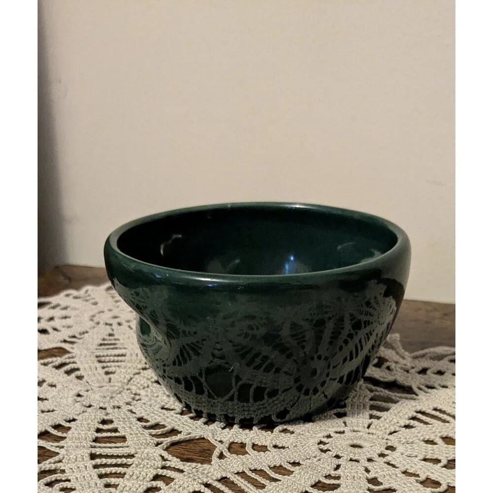Vintage Russel Wright Iroquois Casual China Forest Green 3-Piece Set - Creamer,